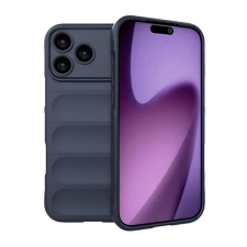 Gigapack Szilikon telefonvédő (ütésállóság, kameravédő, 3D) SÖTÉTKÉK Apple iPhone 17 Pro tok és táska