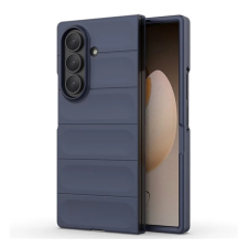 Gigapack Szilikon telefonvédő (ütésállóság, kameravédő, 3D) SÖTÉTKÉK Samsung Galaxy Z Fold7 (SM-F966) tok és táska
