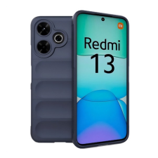 Gigapack Szilikon telefonvédő (ütésállóság, kameravédő, 3D) SÖTÉTKÉK Xiaomi Redmi 13 tok és táska