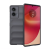 Gigapack Szilikon telefonvédő (ütésállóság, kameravédő, 3D) SÖTÉTSZÜRKE Motorola Edge 50 Fusion 5G (XT2429-2) 