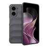 Gigapack Szilikon telefonvédő (ütésállóság, kameravédő, 3D) SÖTÉTSZÜRKE Xiaomi Redmi A5 4G