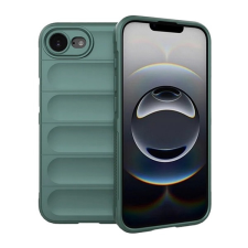 Gigapack Szilikon telefonvédő (ütésállóság, kameravédő, 3D) SÖTÉTZÖLD Apple iPhone 16e tok és táska