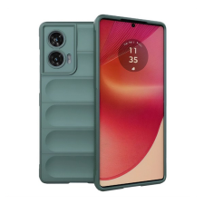 Gigapack Szilikon telefonvédő (ütésállóság, kameravédő, 3D) SÖTÉTZÖLD Motorola Edge 50 Fusion 5G tok és táska