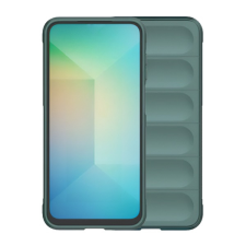 Gigapack Szilikon telefonvédő (ütésállóság, kameravédő, 3D) SÖTÉTZÖLD Xiaomi Redmi Note 14 Pro 5G tok és táska