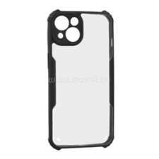 Gigapack Szilikon telefonvédő (ütésállóság, légpárnás sarok, akril hátlap, kameravédő) FEKETE (GP-156018) tok és táska