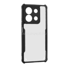 Gigapack Szilikon telefonvédő (ütésállóság, légpárnás sarok, akril hátlap, kameravédő) FEKETE (GP-156022) tok és táska