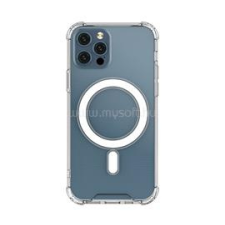 Gigapack Szilikon telefonvédő (ütésállóság, légpárnás sarok, MagSafe) ÁTLÁTSZÓ (GP-109254) tok és táska