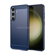 Gigapack Szilikon telefonvédő (ütésállóság, légpárnás sarok, szálcsiszolt, karbon minta) SÖTÉTKÉK (GP-151389) tok és táska