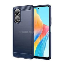 Gigapack Szilikon telefonvédő (ütésállóság, légpárnás sarok, szálcsiszolt, karbon minta) SÖTÉTKÉK (GP-156037) tok és táska