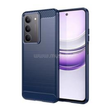 Gigapack Szilikon telefonvédő (ütésállóság, légpárnás sarok, szálcsiszolt, karbon minta) SÖTÉTKÉK (GP-171942) tok és táska