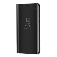 Gigapack Tok álló (aktív FLIP, oldalra nyíló, asztali tartó funkció, tükrös felület, Mirror View Case) FEKETE Samsung Galaxy A54 5G (SM-A546) tok és táska