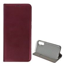 Gigapack Tok álló, b&#337;r hatású (flip, oldalra nyíló, asztali tartó) burgundy gp-150682 mobiltelefon kellék