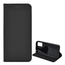 Gigapack Tok álló, b?r hatású (flip, oldalra nyíló, asztali tartó, rombusz) fekete gp-129838 tok és táska