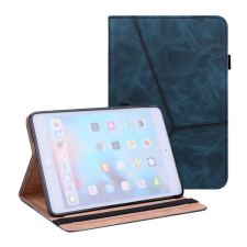 Gigapack Tok álló, bőr hatású (aktív flip, oldalra nyíló, asztali tartó funkció, bankkártya tartó, koptatott bőrhatás) SÖTÉTKÉK Apple IPAD mini 6 (2021) tablet tok