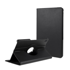 Gigapack Tok álló, bőr hatású (FLIP, asztali tartó funkció, 360°-ban forgatható) FEKETE [Lenovo Tab P11 (TB-J606F)] (5996591090382) tablet tok