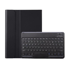 Gigapack tok álló, bőr hatású (FLIP, bluetooth billentyűzet, asztali tartó, QWERTY, angol nyelvű, ceruza tartó) fekete [Samsung Galaxy Tab A9 Plus 5G] (GP-150677) tablet tok