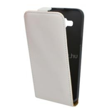 Gigapack Tok álló, bőr hatású (FLIP, lefelé nyíló) FEHÉR (GP-57960) tok és táska