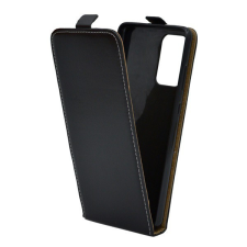 Gigapack Tok álló, bőr hatású (FLIP, lefelé nyíló, szilikon tartó) FEKETE [Samsung Galaxy A72 5G (SM-A726F)] tok és táska