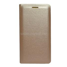 Gigapack Tok álló, bőr hatású (FLIP, oldalra nyíló) ARANY (GP-73077) tok és táska