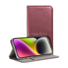 Gigapack Tok álló, bőr hatású (FLIP, oldalra nyíló, asztali tartó) BURGUNDY (GP-169973)
