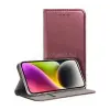 Gigapack Tok álló, bőr hatású (FLIP, oldalra nyíló, asztali tartó) BURGUNDY (GP-176643)