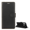 Gigapack Tok álló, bőr hatású (FLIP, oldalra nyíló, asztali tartó funkció, prémium) FEKETE Huawei P30 Lite (Nova 4e)