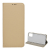 Gigapack Tok álló, bőr hatású (FLIP, oldalra nyíló, asztali tartó funkció, rombusz minta) ARANY [LG K42 (LM-K420HM)] (5996591025087)