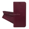 Gigapack Tok álló, bőr hatású (FLIP, oldalra nyíló, asztali tartó, kártyazseb, prémium) BORDÓ (GP-187785)