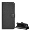Gigapack Tok álló, bőr hatású (FLIP, oldalra nyíló, asztali tartó, prémium) FEKETE Oppo A79 5G