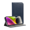 Gigapack Tok álló, bőr hatású (FLIP, oldalra nyíló, asztali tartó) SÖTÉTKÉK Samsung Galaxy S25 Plus (SM-S936) " csomagolás" (GP-165254) (GP-165254)