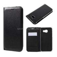 Gigapack Tok álló, bőr hatású (FLIP, oldalra nyíló) FEKETE (GP-68482) tok és táska