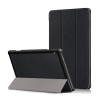 Gigapack Tok álló, bőr hatású (FLIP, oldalra nyíló, TRIFOLD asztali tartó funkció) FEKETE [Lenovo Tab M10 HD (TB-X505F)] (5996457864782)