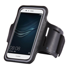 Gigapack tok álló (univerzális, karpánt, elasztikus, kulcstartó, 6" méret, sport) fekete tok és táska