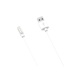 Gigapack Töltőkábel USB (mágneses, 100cm) FEHÉR mobiltelefon kellék