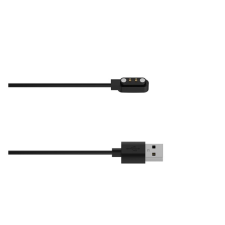 Gigapack Töltőkábel USB (mágneses, 100cm) FEKETE mobiltelefon kellék