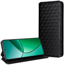 Gigapack vivo V40 SE 3D rombusz mintás fliptok fekete (GP-159772) (GP-159772) tok és táska