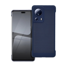 Gigapack Xiaomi 13 Lite műanyag telefonvédő (légáteresztő, lyukacsos minta, kamera védelem) sötétkék tok és táska