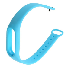 Gigapack Xiaomi MI Band 2 pótszíj (egyedi méret, szilikon, állítható) világoskék okosóra kellék