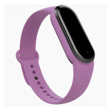 Gigapack Xiaomi Mi Band 6 pótszíj (szilikon, állítható, lila) okosóra kellék