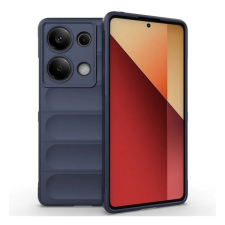 Gigapack Xiaomi Poco M6 Pro LTE szilikon telefonvédő (ütésállóság, kameravédő, 3d) sötétkék tok és táska