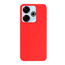 Gigapack Xiaomi Redmi 13 4G szilikon telefonvédő (matt) piros tok és táska