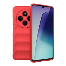 Gigapack Xiaomi Redmi 14C 4G szilikon telefonvédő (ütésállóság, kameravédő, 3d) piros tok és táska