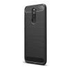 Gigapack Xiaomi Redmi 8A Szálcsiszolt Szilikon Tok - Fekete