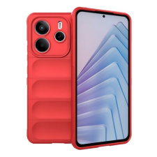 Gigapack Xiaomi Redmi Note 14 5G  szilikon telefonvédő (ütésállóság, kameravédő, 3d) piros tok és táska