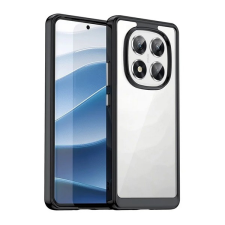 Gigapack Xiaomi Redmi Note 14 Pro 5G szilikon telefonvédő (ütésállóság, átlátszó hátlap) fekete tok és táska