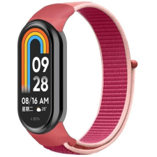 Gigapack Xiaomi Smart Band 9 tépőzáras pótszíj rózsaszín (GP-146558) (GP-146558) okosóra kellék