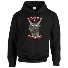 GILDAN Adopt a Krampus - Unisex Kapucnis Pulóver női pulóver, kardigán