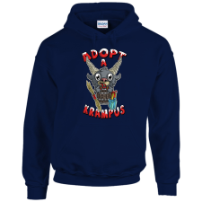 GILDAN Adopt a Krampus - Unisex Kapucnis Pulóver női pulóver, kardigán