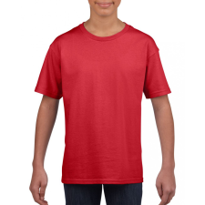 GILDAN Csomag akciós póló (min. 3 db) Gyerek póló Gildan GIB64000 Softstyle Youth T-Shirt -M, Red gyerek póló