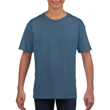 GILDAN Csomag akciós póló (min. 3 db) Gyerek póló Gildan GIB64000 Softstyle Youth T-Shirt -XS, Indigo Blue gyerek póló